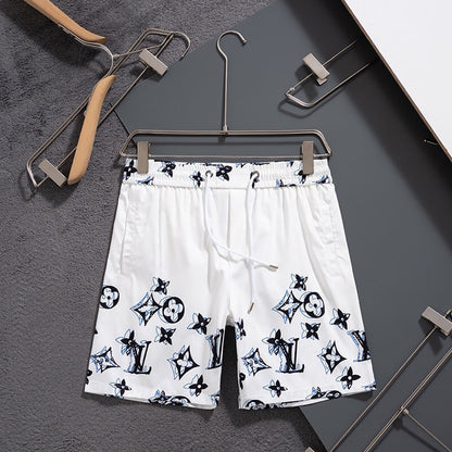 Classic Pattern Beach Shorts