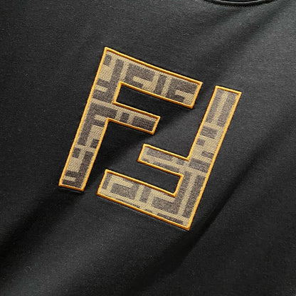 Double F Embroidery T Shirt