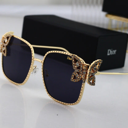 Catwalk Metal Butterfly Sunglasses