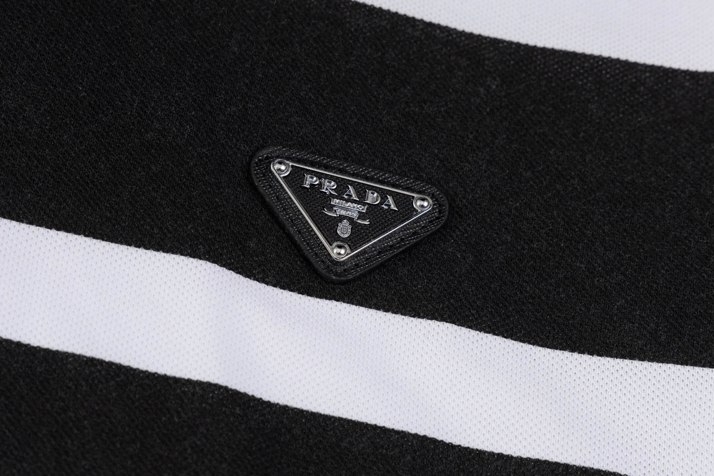 Stripe Stitching Polo T Shirt