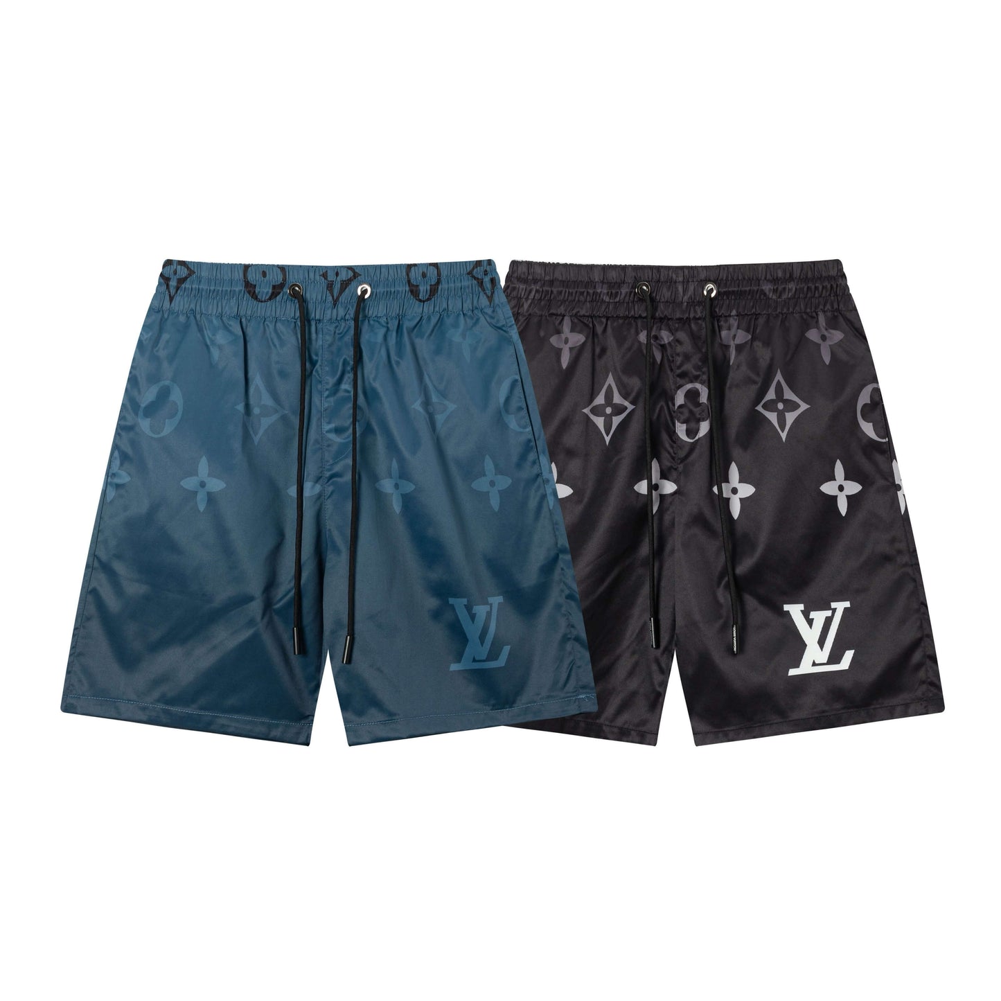 Gradient Pattern Beach Shorts