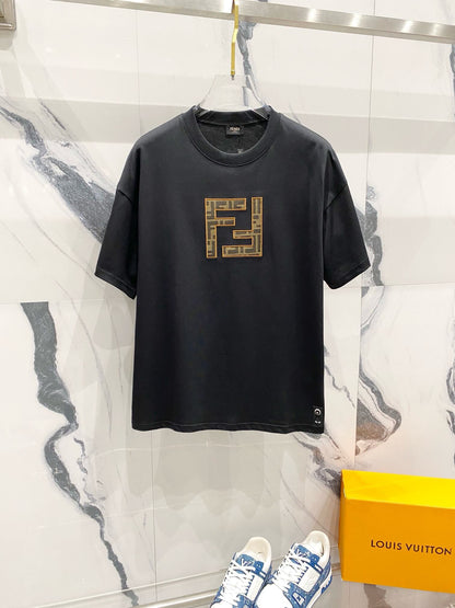 Double F Embroidery T Shirt