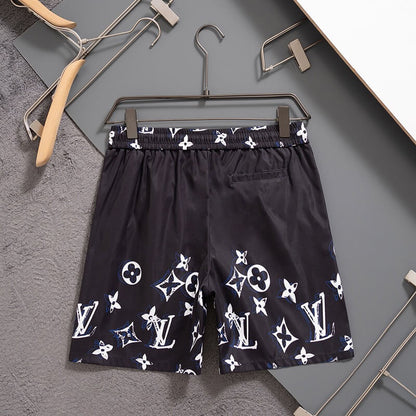 Classic Pattern Beach Shorts