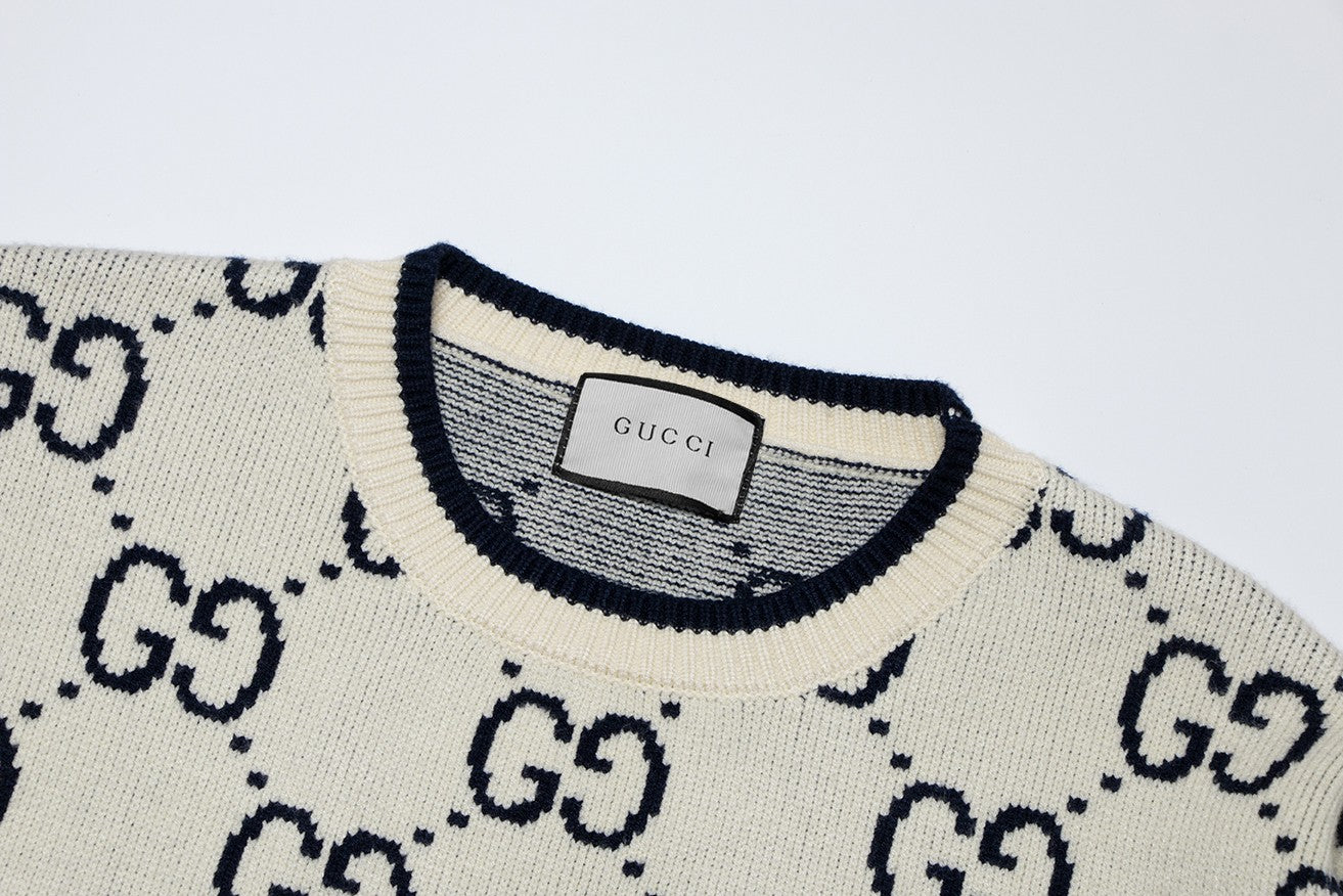 Cotton Knit Sweatshirt