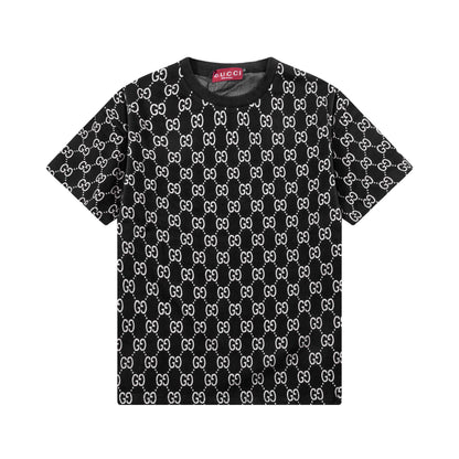 Multicolor Double G Full Print T Shirt