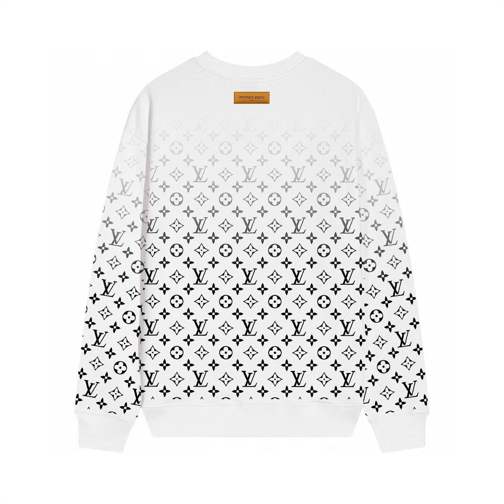 gradient print sweatshirt