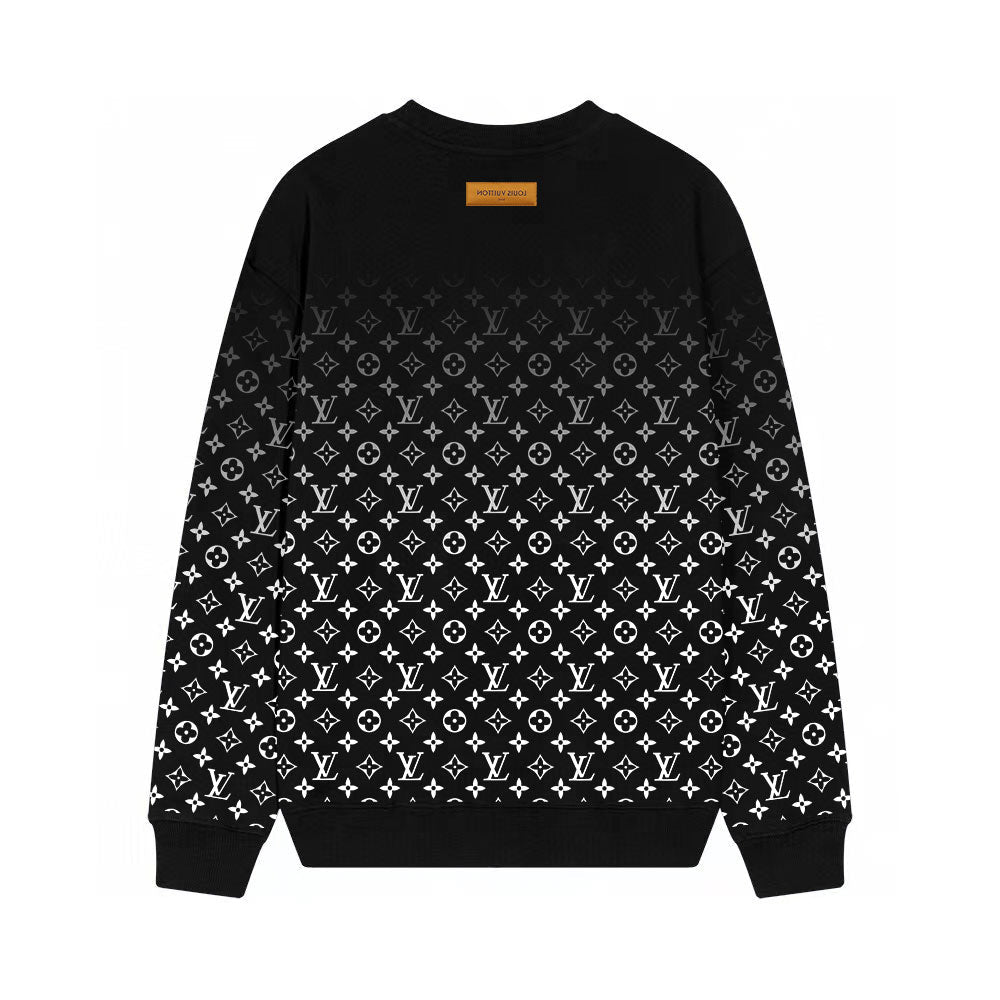 gradient print sweatshirt