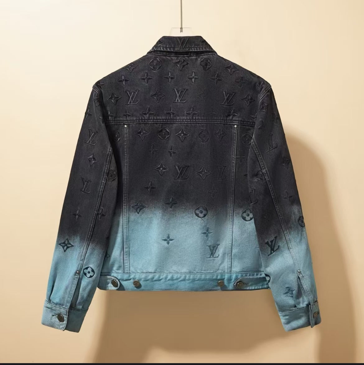 2024 New Gradient Denim Jacket