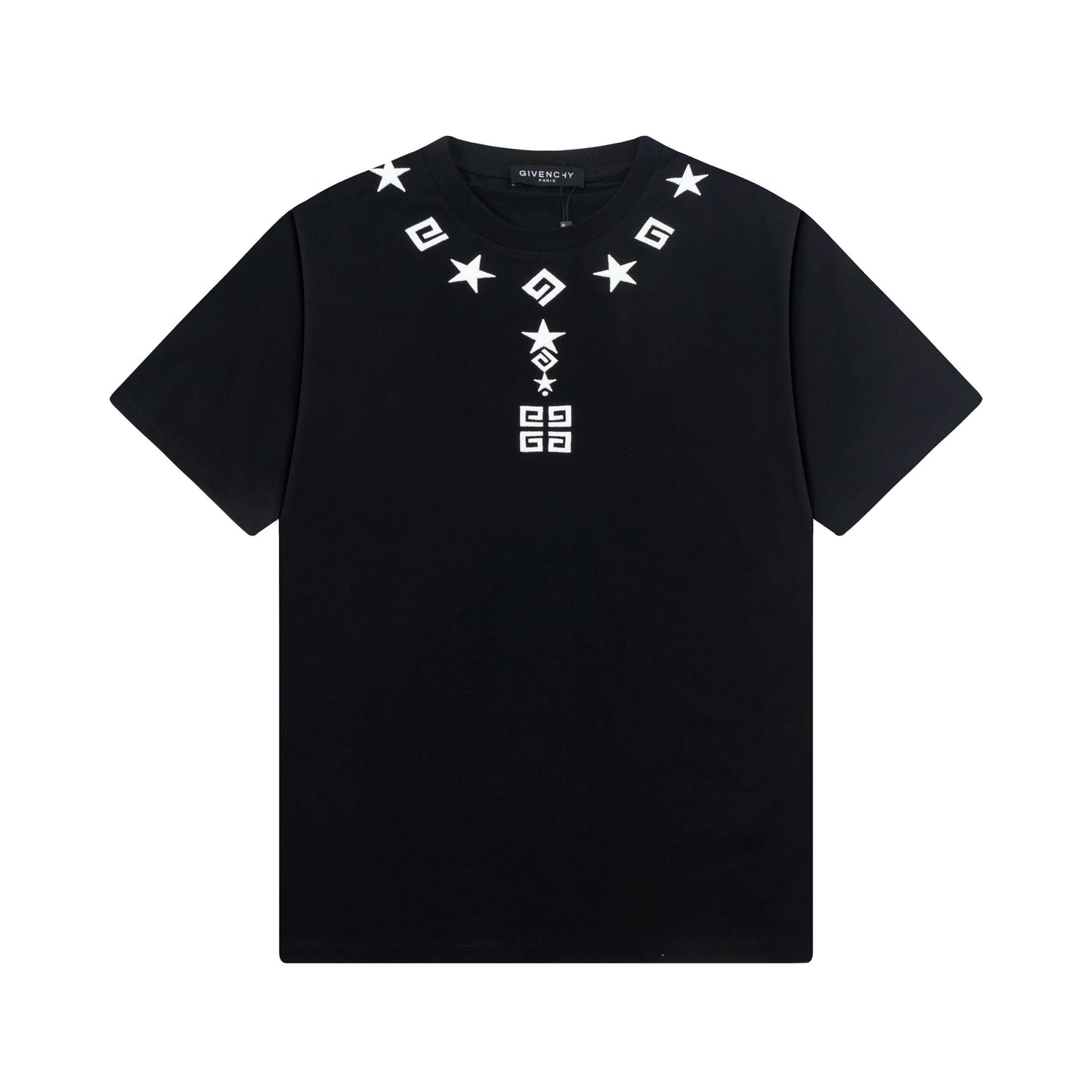 Necklace Embroidery T Shirt