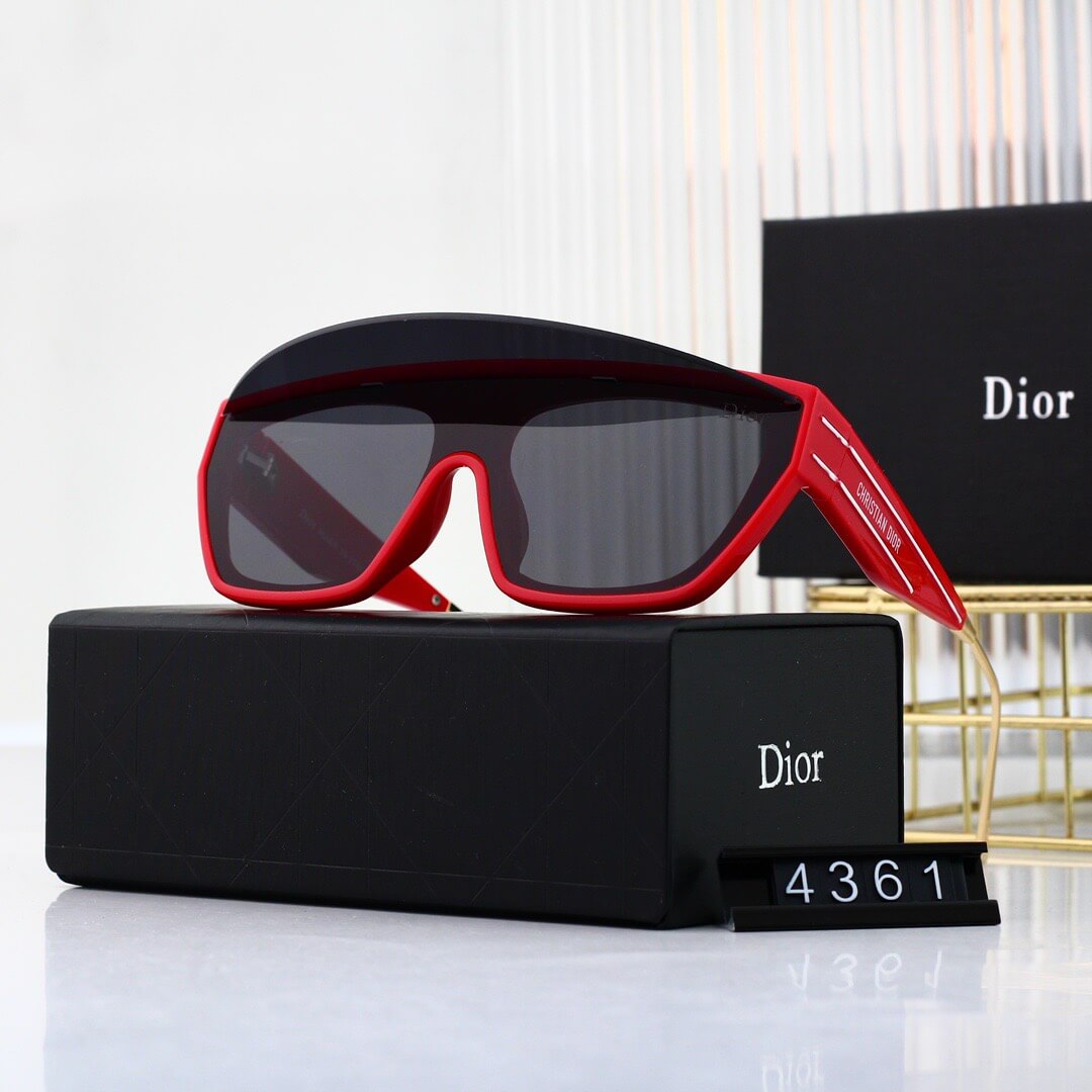 Designer One-Piece Frame Sunglasses