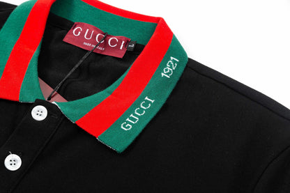 Red And Green Stripes Polo Shirt