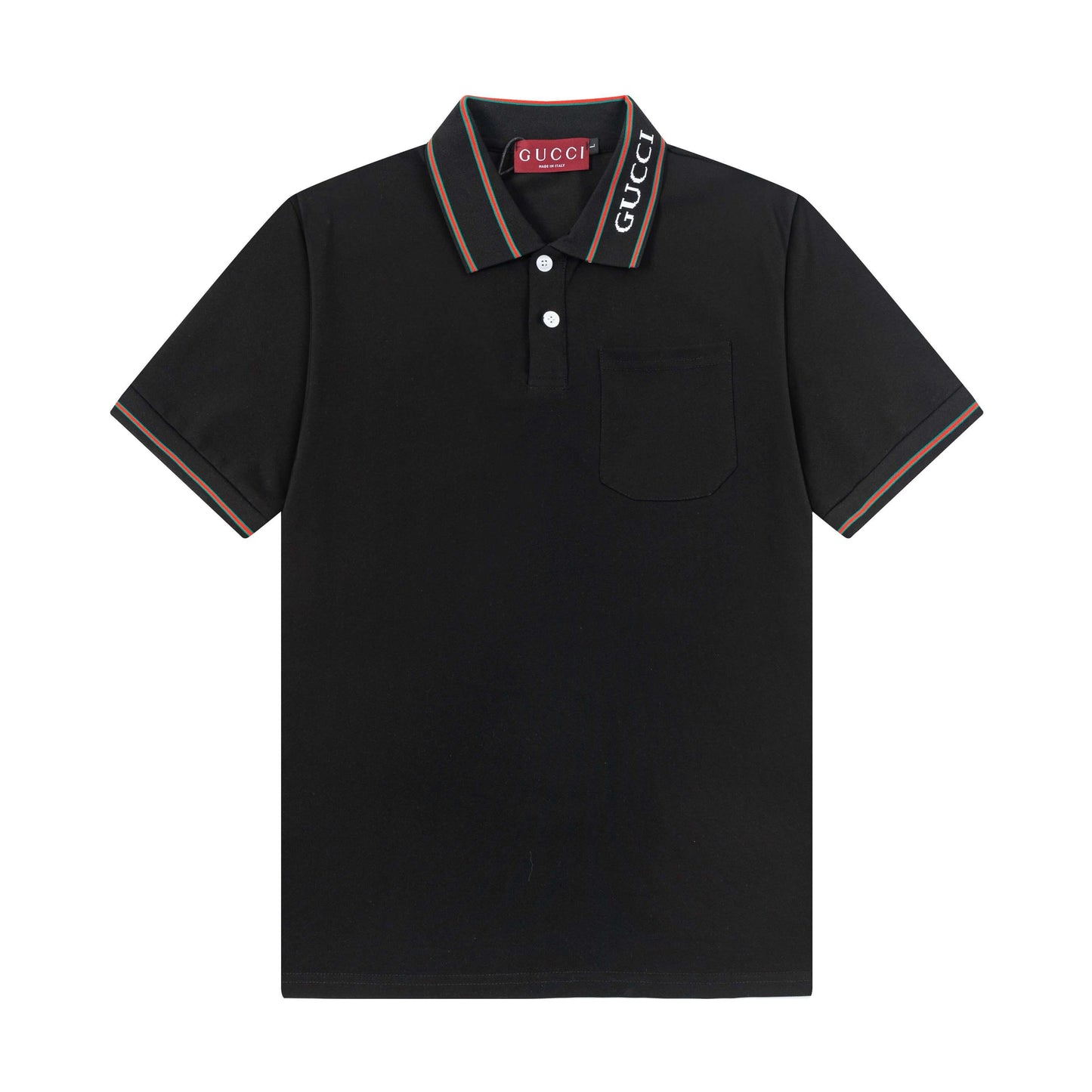 Neckline Letters Polo Shirt