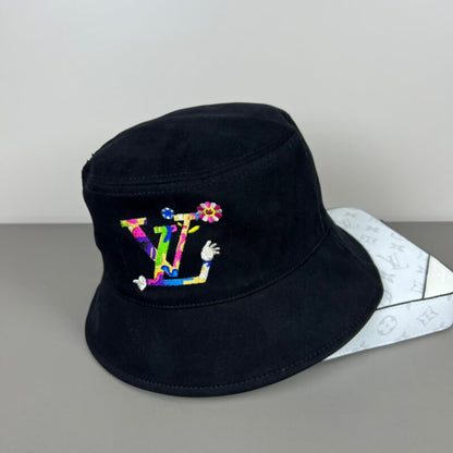 Classic Reversible Print & Embroidery Bucket Hat