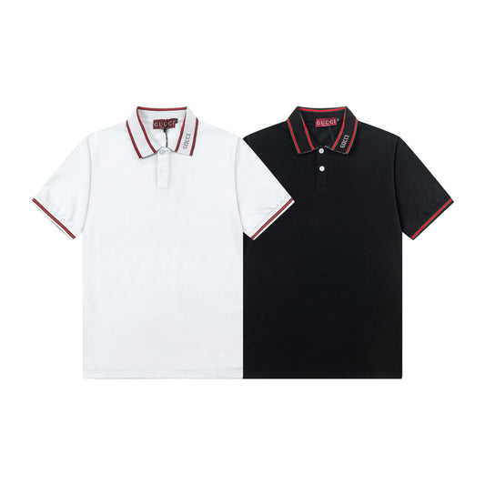 Stripe Design Polo Shirt