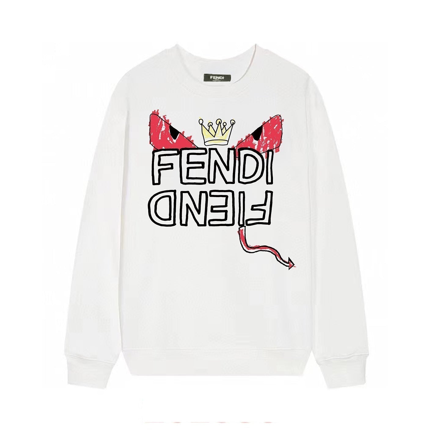 Cartoon Print Sweatshirt