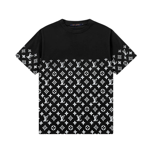 Half Body Full Print T Shirt