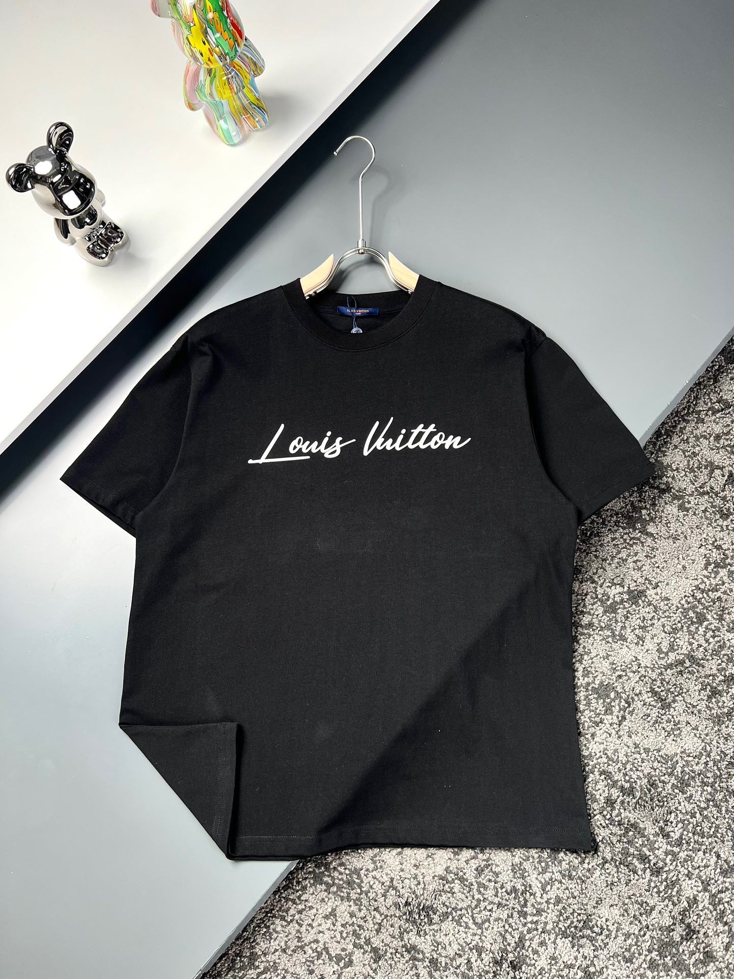 Classic Letter T-shirt with Balloon Print Back