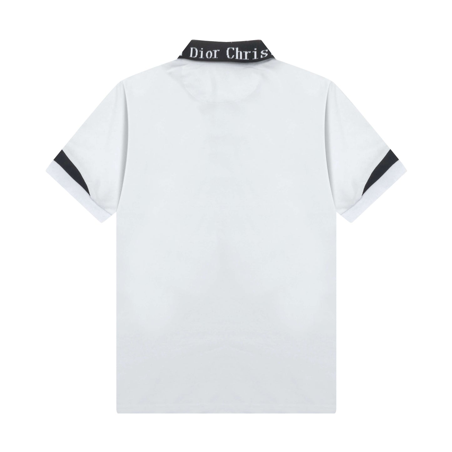 Letter Embroidery Polo Shirt