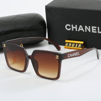 Designer Metal Chain Sunglasses