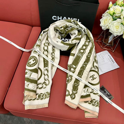 Classic Chain Print Scarf