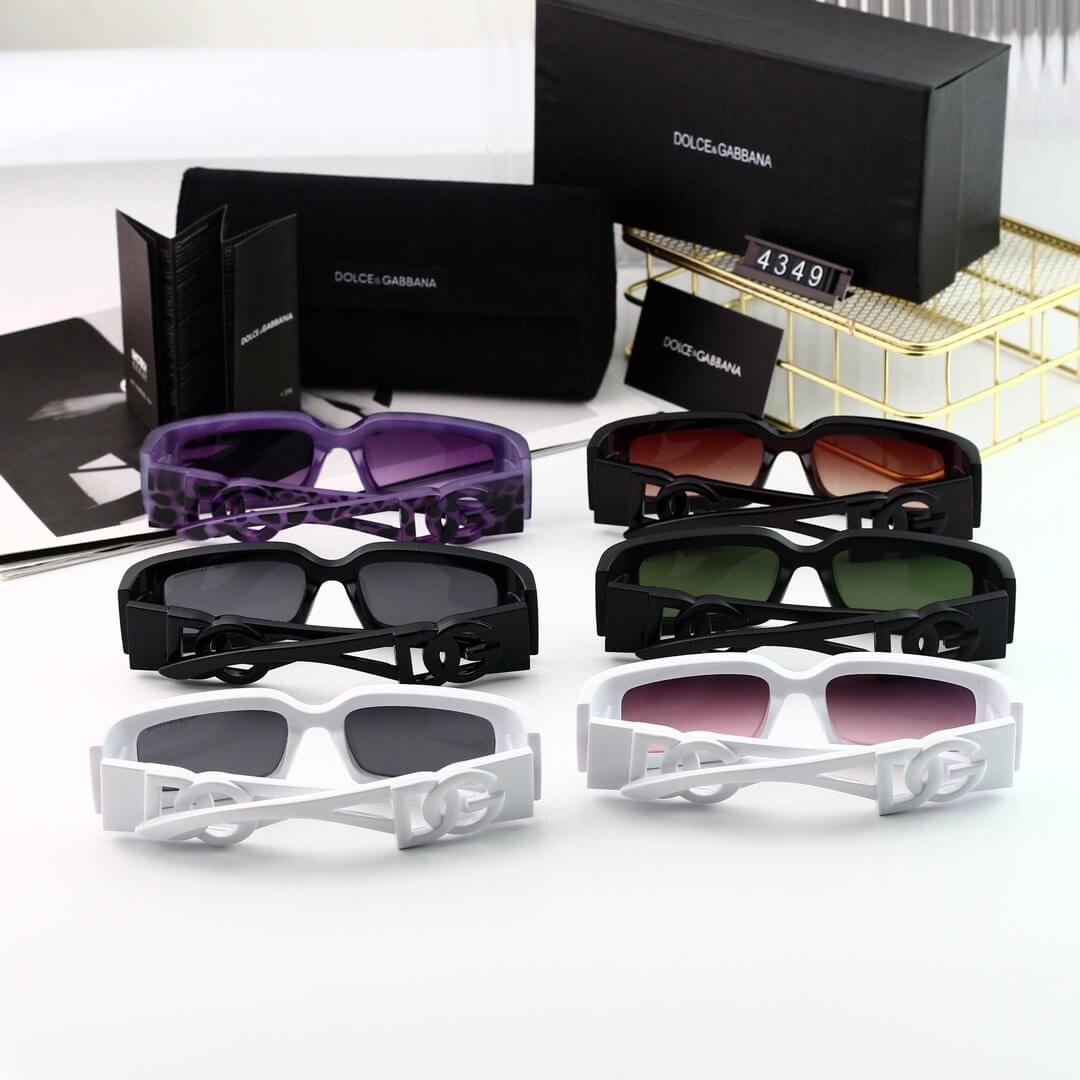 Retro Hollow Rectangular Sunglasses