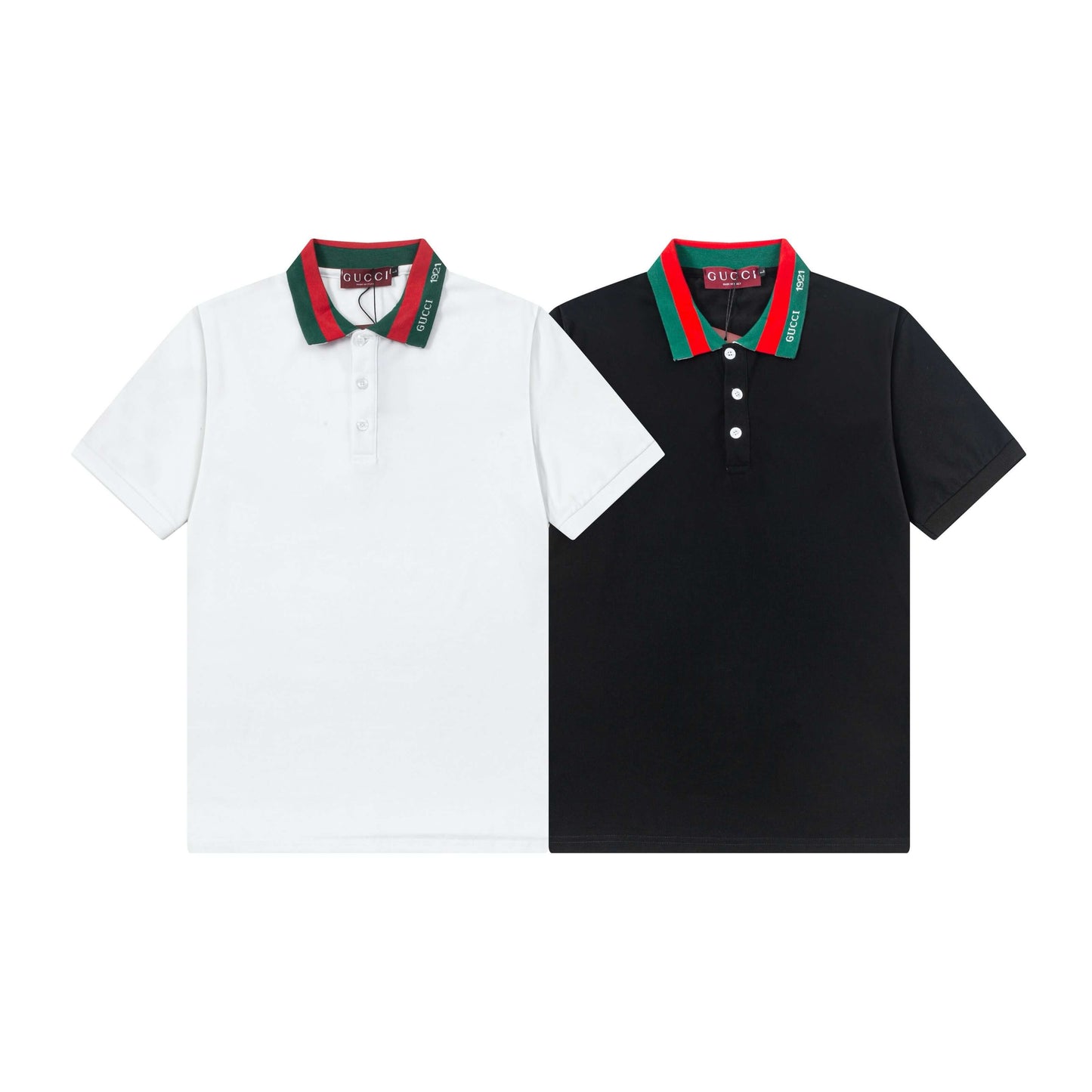 Red And Green Stripes Polo Shirt