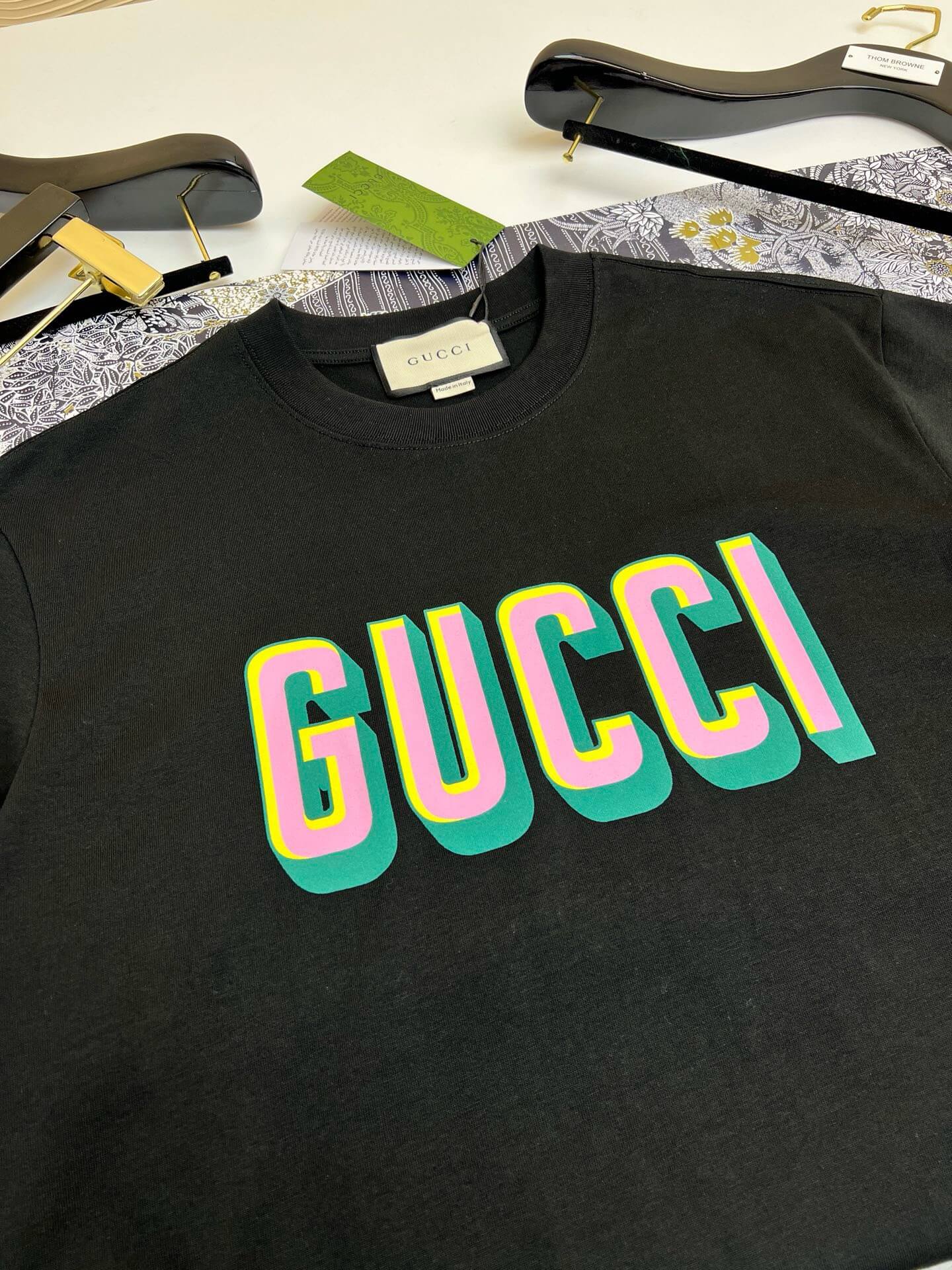 3D Letter Print T Shirt