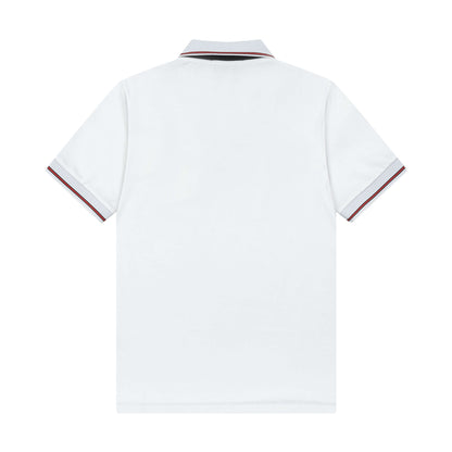 Neckline Letters Polo Shirt