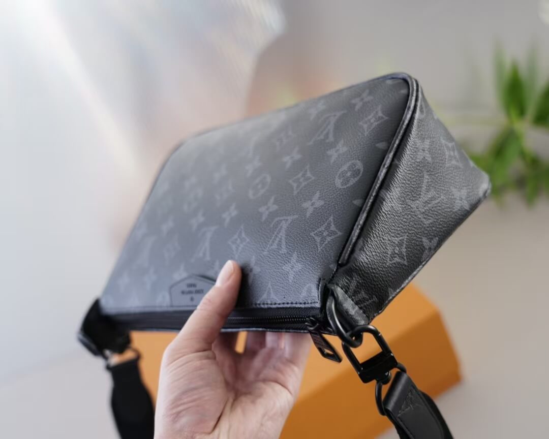 Black Full Print Crossbody Bag