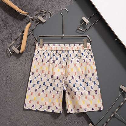 Full Color Print Beach Shorts