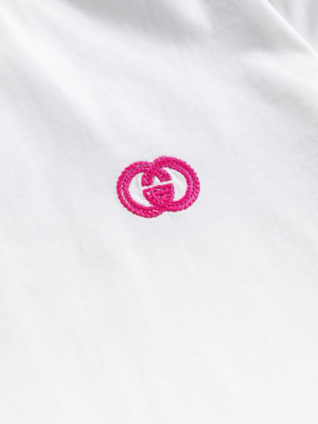 Back Letter Embroidery T Shirt