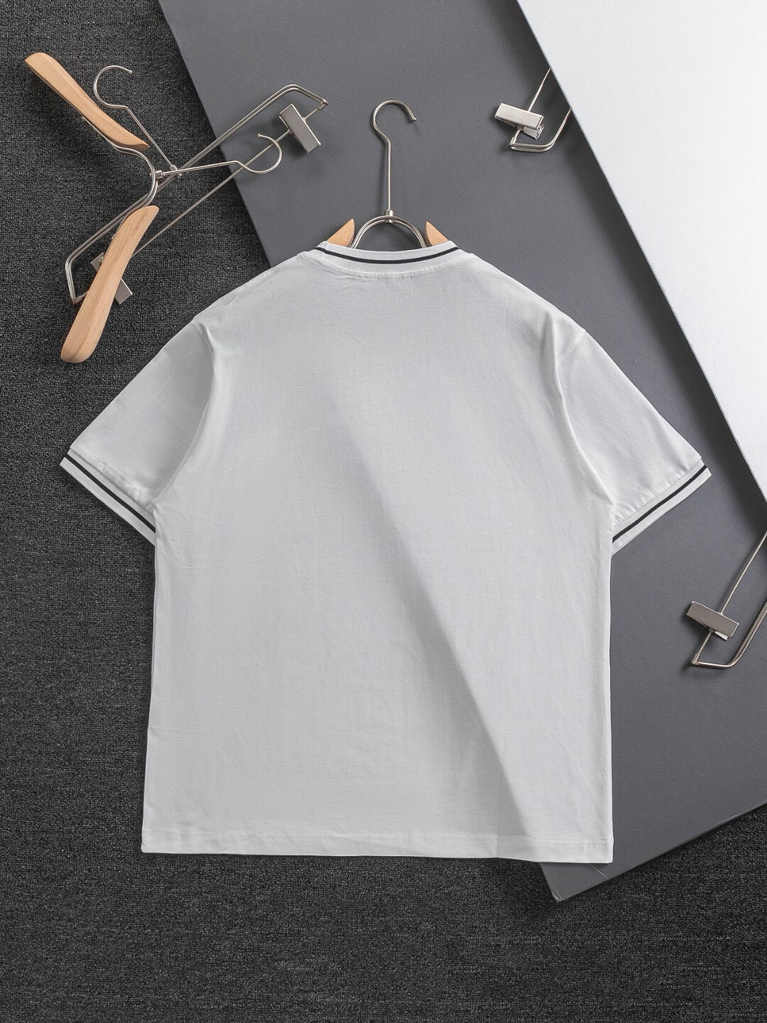 Embroidered Pockets T Shirt