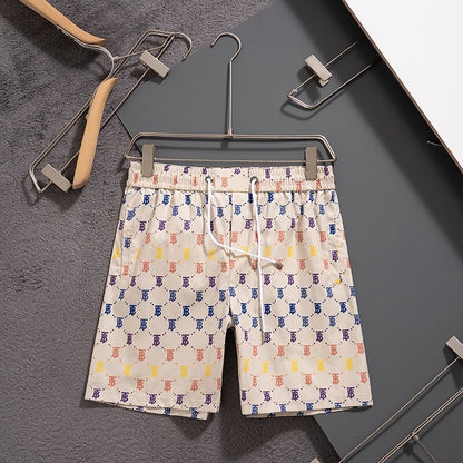 Full Color Print Beach Shorts