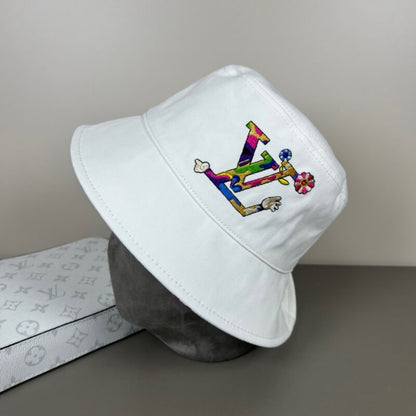 Classic Reversible Print & Embroidery Bucket Hat