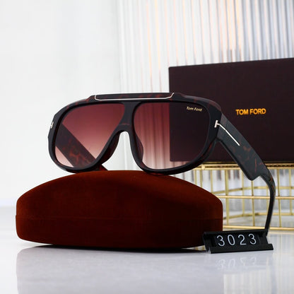 Designer Large Full-frame Sunglasses