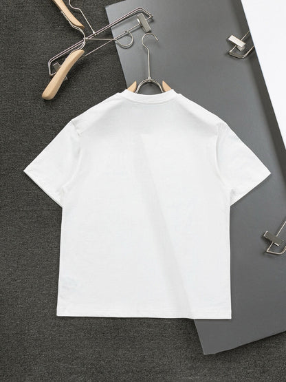 Embroidery Flocking T Shirt