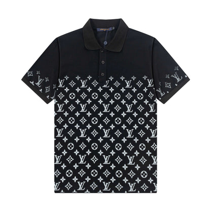 Half Body Full Print Polo Shirt