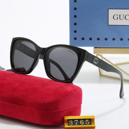 Square Round Frame Sunglasses