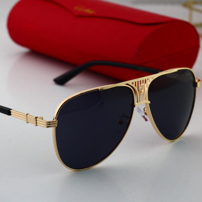 Classic Metal Frame Aviator Sunglasses