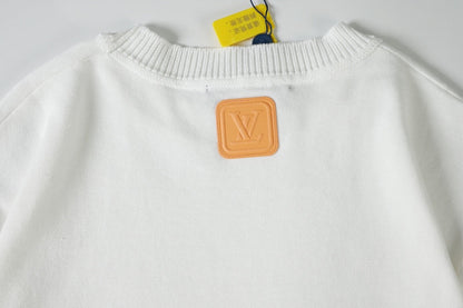 Embossed Pattern T Shirt