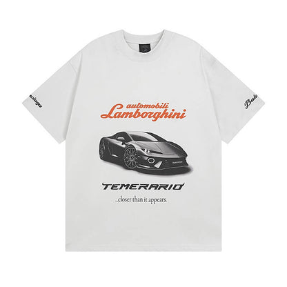 Sports Car Cattern T Shirt