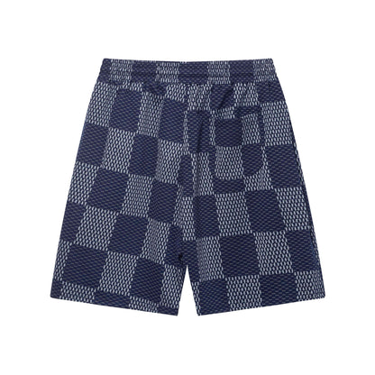 Fashionable Plaid Beach Shorts