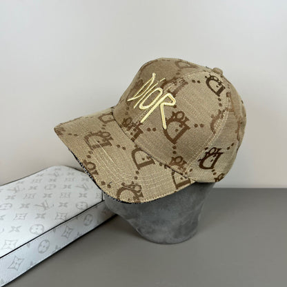 Street Style Lettering Printed Baseball Cap