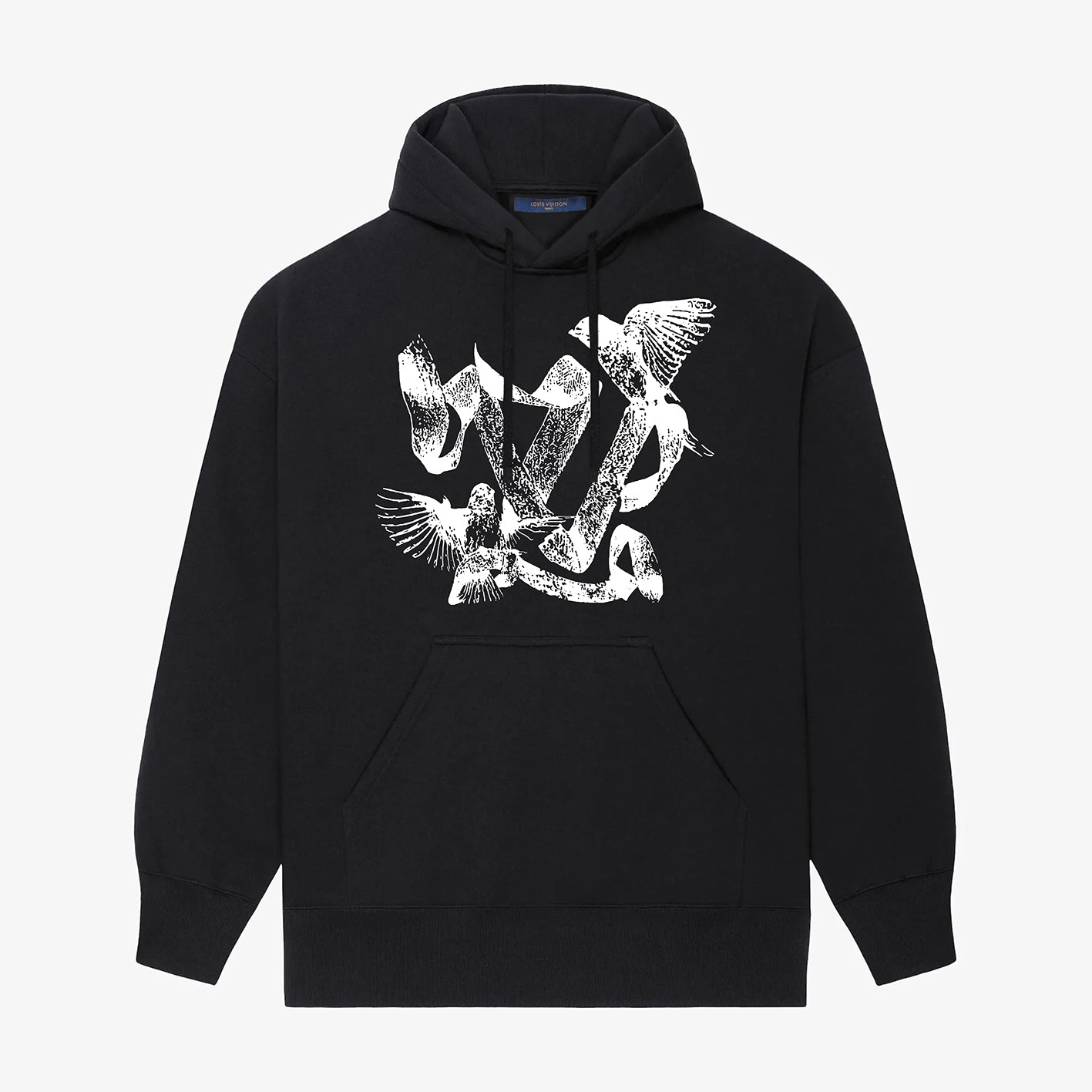 Bird Print Hoodie