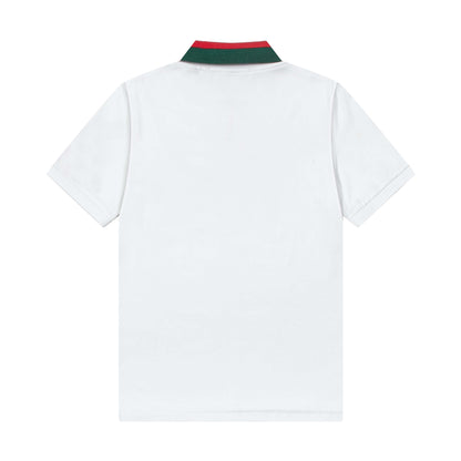 Red And Green Stripes Polo Shirt