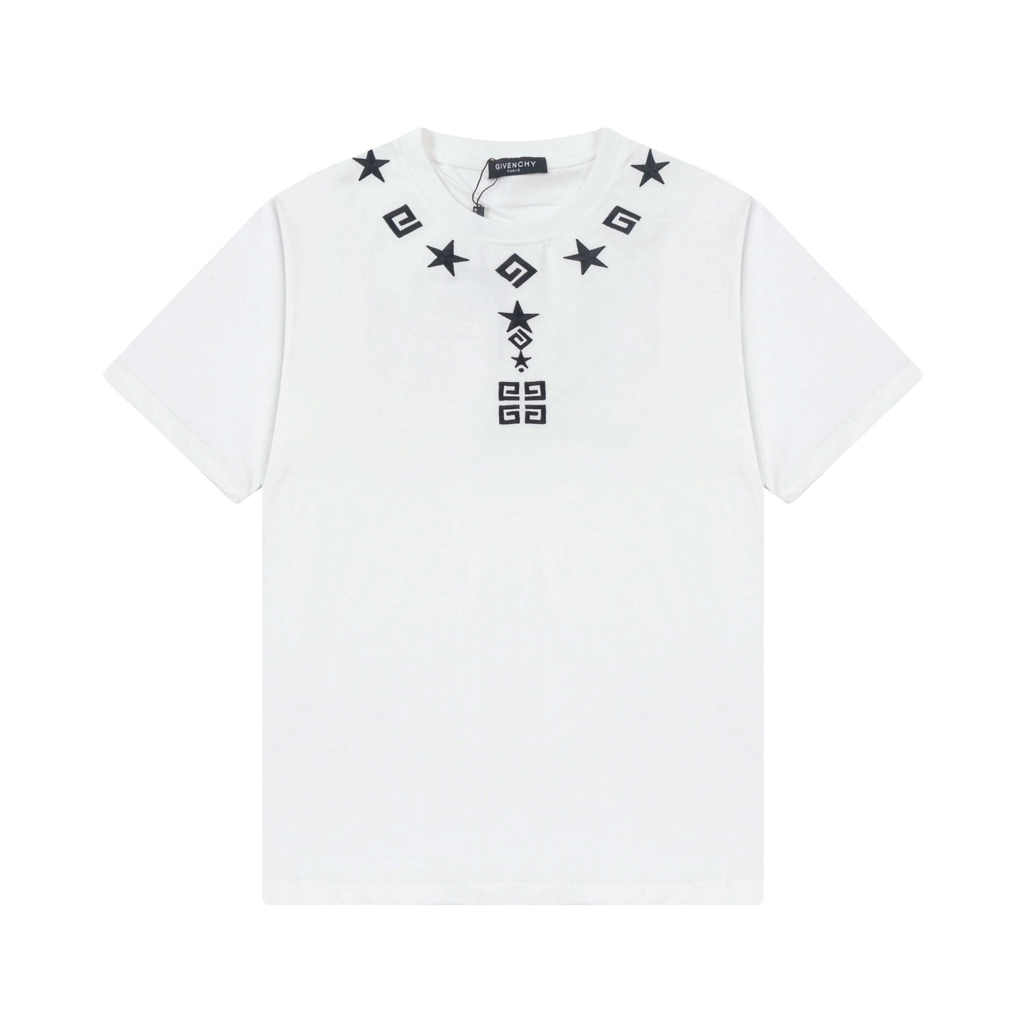 Necklace Embroidery T Shirt