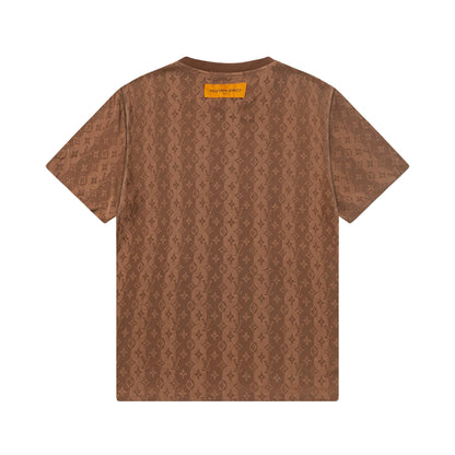 Classic Full Print Jacquard T Shirt