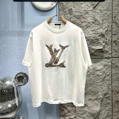 Rope Embroidered T-shirt