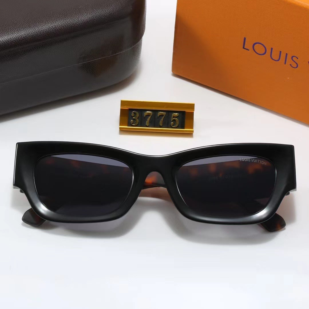 Amber Frame Retro Sunglasses