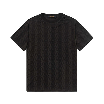 Classic Full Print Jacquard T Shirt